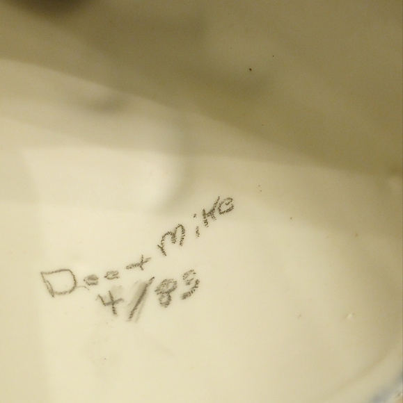 Vintage Deft Blue and White Holland Set of two dutch milkmaid porcelain bells - Picture 7 of 7